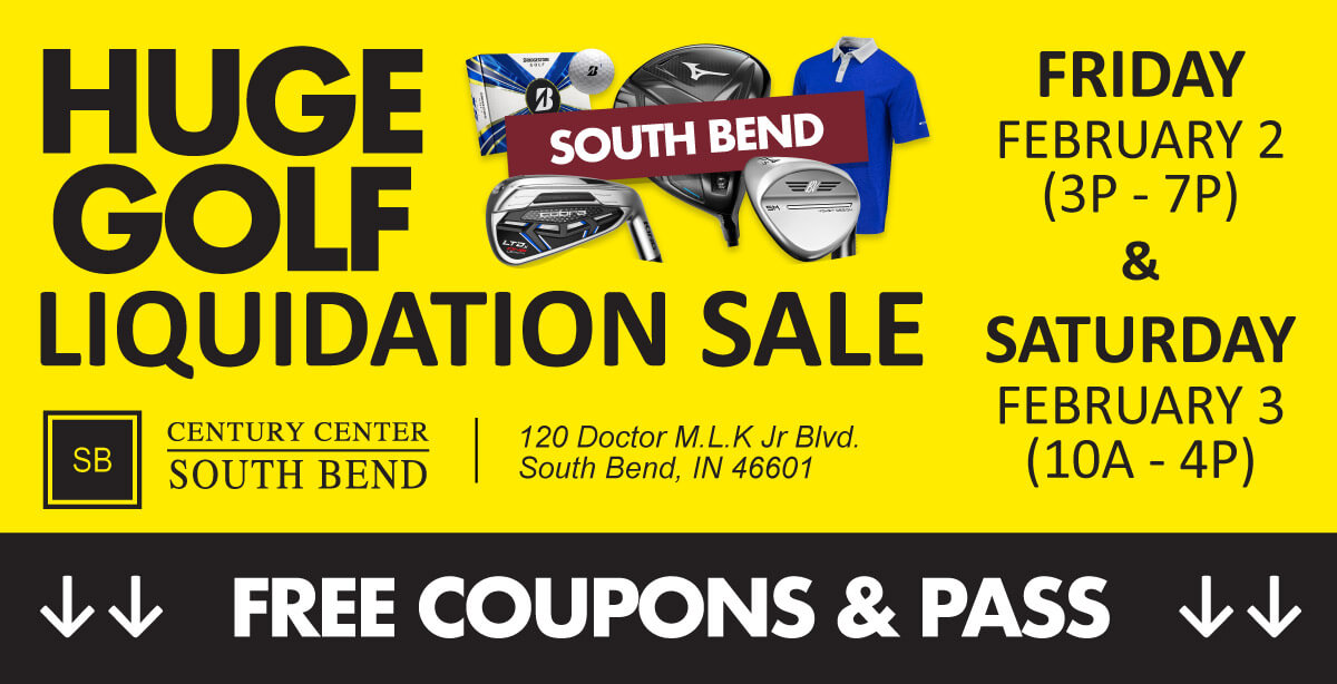 South Bend HUGE Golf Liquidation Sale